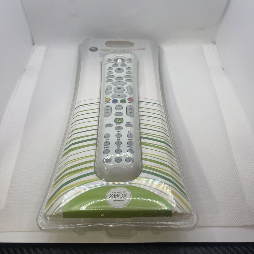 Microsoft Xbox 360 B4O-00001 White Portable Universal Media Remote Sealed